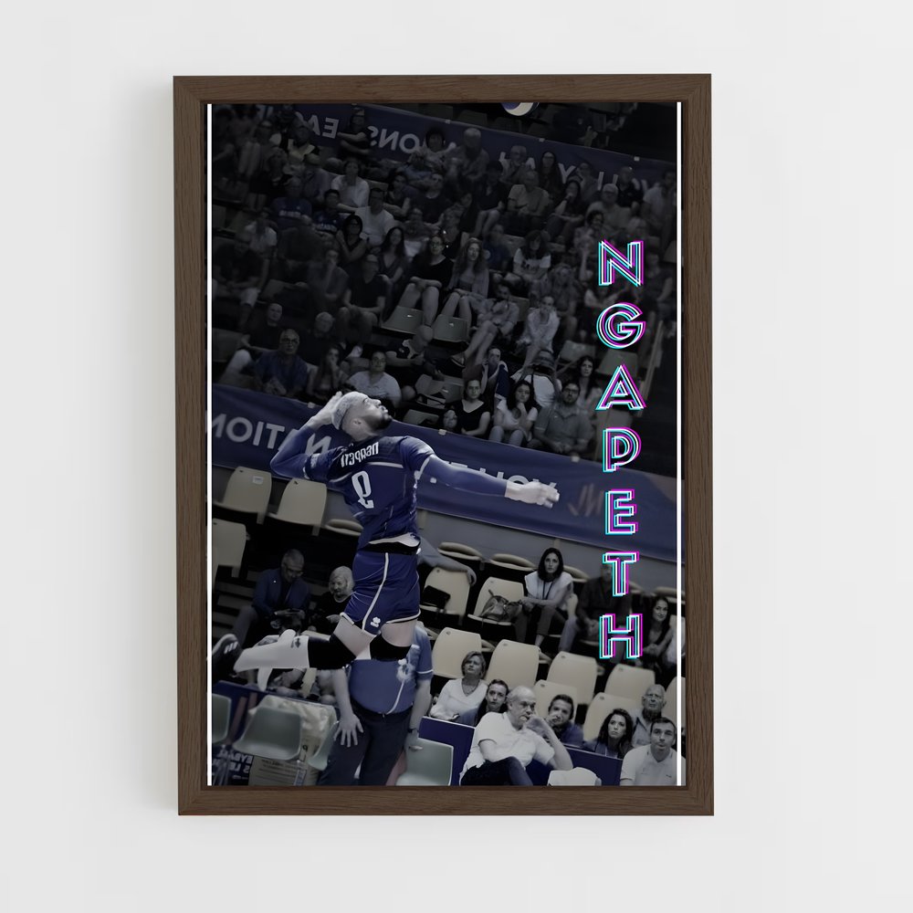 Poster L'As du Volley – affiche Volleyball (vue 5)